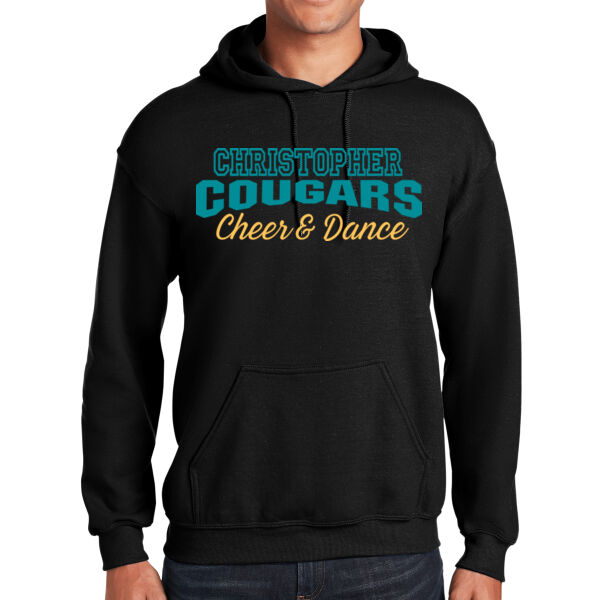 Cougars Cheer & Dance - Heavy Blend Hooded Sweatshirt Thumbnail