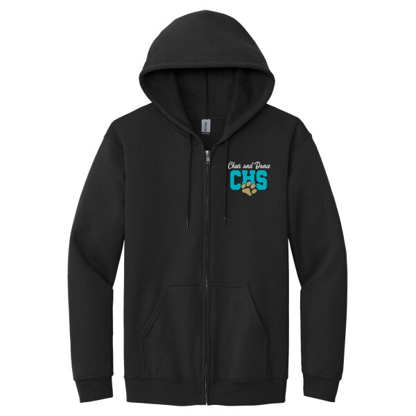 Christopher Cheer & Dance CHS - Heavy Blend Full Zip Hooded Sweatshirt Thumbnail