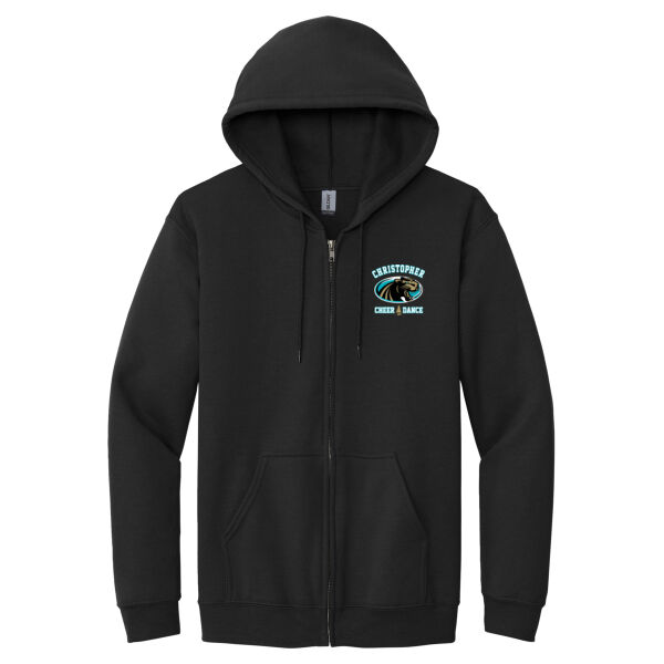 Christopher Cheer and Dance - Heavy Blend Full Zip Hooded Sweatshirt Thumbnail