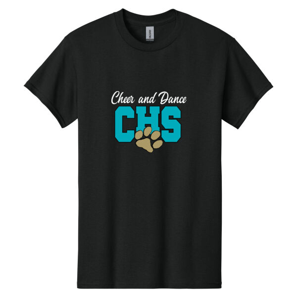 Christopher Cheer & Dance CHS - Heavy Cotton 100% Cotton T Shirt Thumbnail