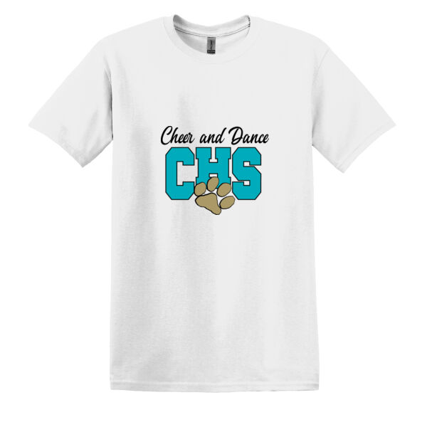 Christopher Cheer & Dance CHS - Heavy Cotton 100% Cotton T Shirt Thumbnail